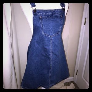 Jean dress with pockets ! (Size: L)